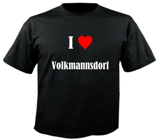 Shirt love volkmannsdorf - t-shirt,