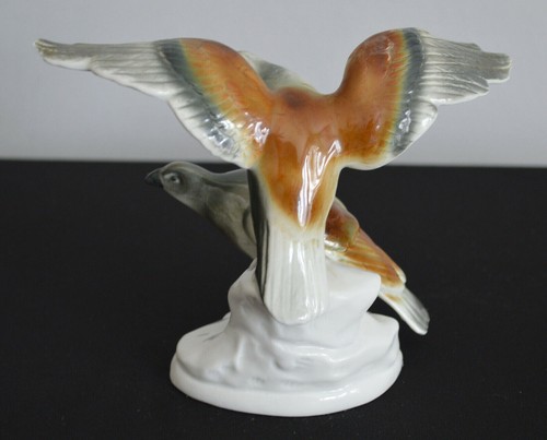 Porzellanfigur greifvögel - -,