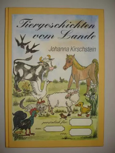 Tiergeschichten vom lande - lande., zum