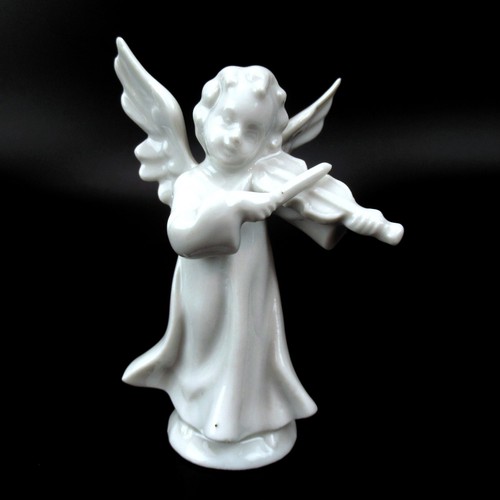 Porzellan figur engel weiß - porzellan,