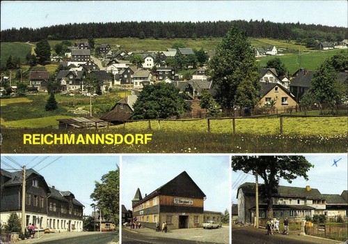 Postkarte reichmannsdorf - postkarte,